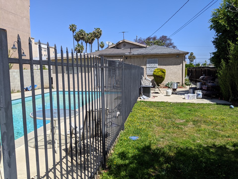 backyard pool