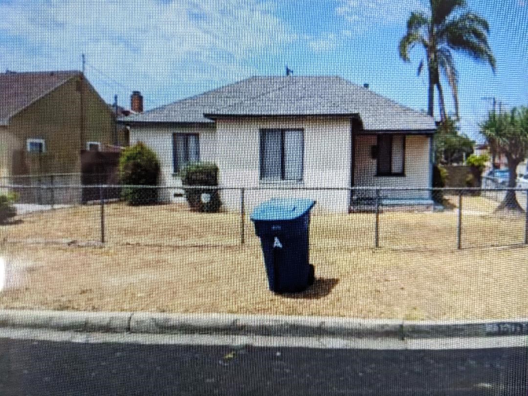 front of the house